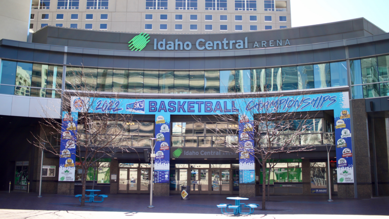 Outside of Idaho Central Arena