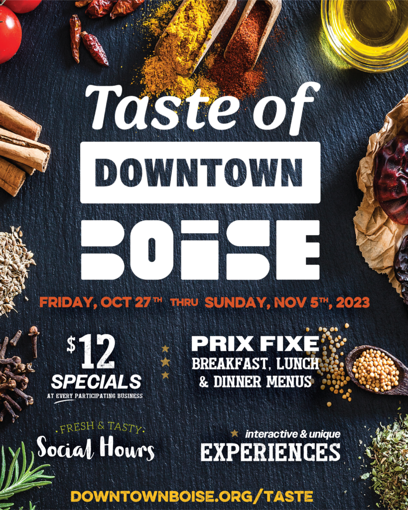 Taste of Downtown Boise Visit Boise