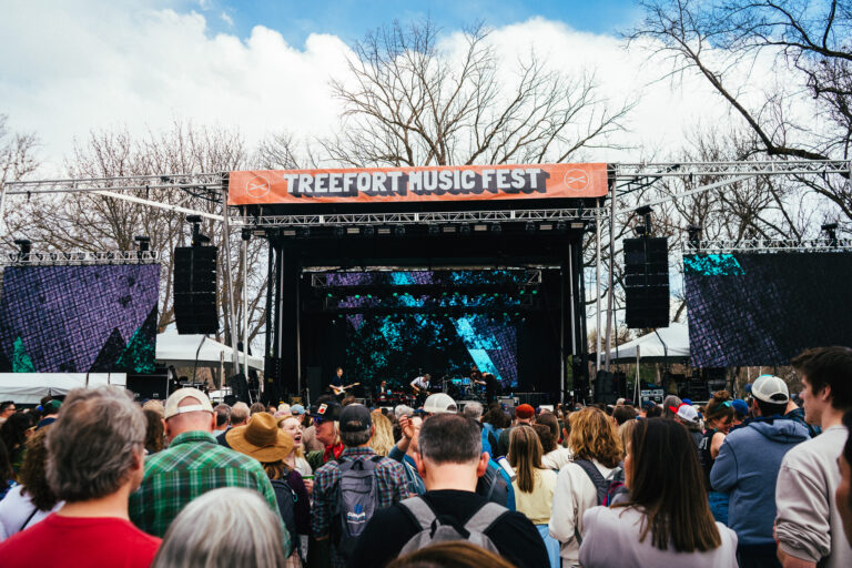 view of Treefort Music Fest mainstage